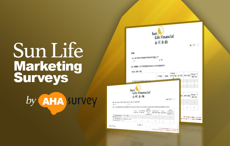 Sun Life Marketing Surveys